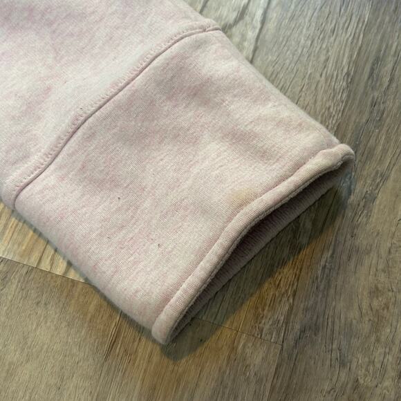 UGG Pink Cotton Fleece Robe Coat with Belted Waist Cozy Loungewear M - Picture 4 of 12